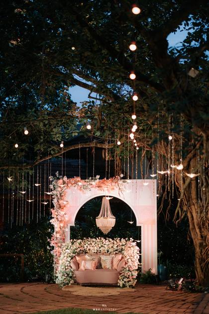 Backdrop and Photo-op — Mehendi decor — Alila Diwa Goa